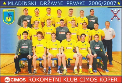 MLADINSKI DRŽAVNI PRVAKI V ROKOMETU RK CIMOS KOPER